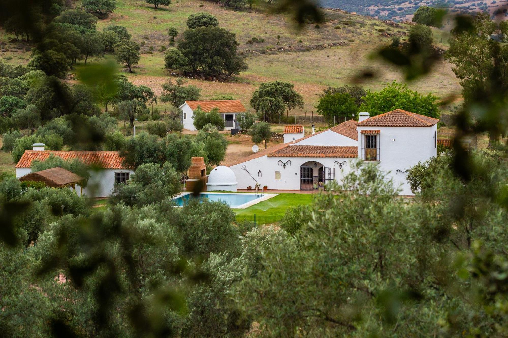 Casa Rural Finca Las Picazas Peñarroya-Pueblonuevo Exterior photo